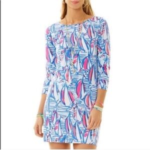 Lilly Pulitzer Marlowe Dress in Red Right Return